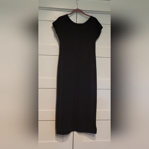 Women With Control Petite Reversible Black Maxi